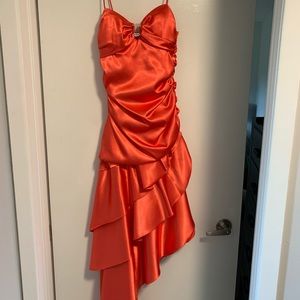 Orange dress